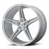 Asanti Black Label ABL-22 ALPHA 5 BRUSHED SILVER 5x112 20R 10.5 72.56 38