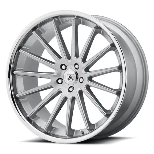 Asanti Black Label ABL-24 BETA BRUSHED SILVER W/ CHROME LIP 5x115 20R 9 72.56 15