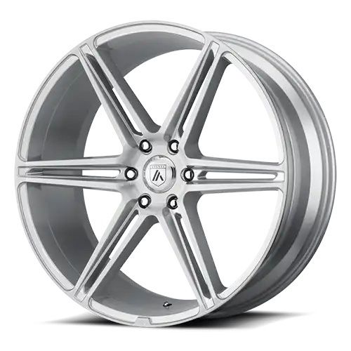 Asanti Black Label ALPHA 6 BRUSHED SILVER 6x135 20R 9 87.1 30