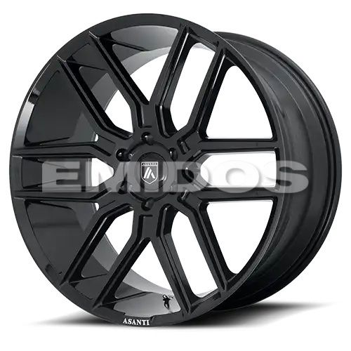 Asanti Black Label BARON GLOSS BLACK 6x139.7 22R 9.5 100.5 30