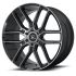Asanti Black Label BARON GLOSS BLACK W/ GRAY TINT 6x139.7 24R 10 100.5 30