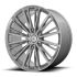 Asanti Black Label ABL30 CORONA TRUCK TITANIUM BRUSHED 6x139.7 22R 9.5 100.3 30