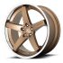Asanti Black Label ABL31 REGAL SATIN BRONZE W/ CHROME LIP 5x112 20R 10.5 72.56 38