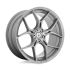Asanti Black Label ABL-37 MONARCH TITANIUM BRUSHED 5x112 20R 10.5 72.56 40