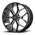 Asanti Black Label ABL-38 MONARCH TRUCK GLOSS BLACK MILLED 6x135 24R 10 87.1 35