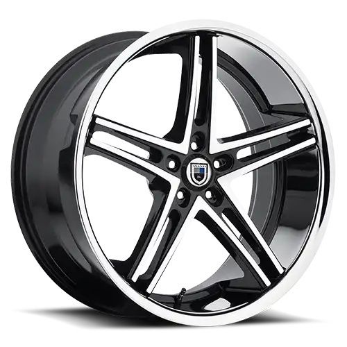 Asanti Black Label ABL-7 MACHINED FACE W/ SS LIP 5x114.3 20R 10 74.1 38