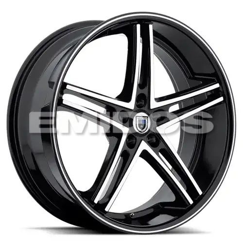 Asanti Black Label ABL-7 MACHINED FACE W/ BLACK LIP 5x114.3 20R 10 74.1 45