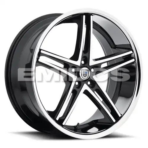 Asanti Black Label ABL-7 MACHINED FACE W/ SS LIP 5x114.3 20R 10 74.1 45