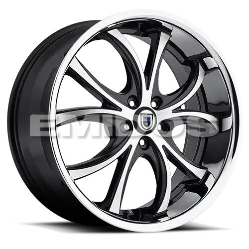 Asanti Black Label ABL-8 ELEKTRA MACHINED FACE W/ SS LIP 5x120 22R 10 74.1 35