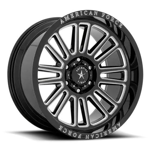 American Force AC003 WEAPON GLOSS BLACK MILLED 6x139.7 20R 10 106.1 -18