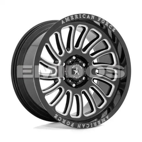 American Force AC004 VULCAN GLOSS BLACK MILLED 6x135 22R 10 87.1 -18