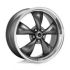 American racing AR105 TORQ THRUST M ANTHRACITE W/ MACHINED LIP 5x120.65 17R 8 72.56 BNK