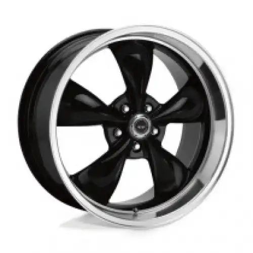 American racing AR105 TORQ THRUST M GLOSS BLACK W/ MACHINED LIP 5x114.3 17R 8 72.56 30