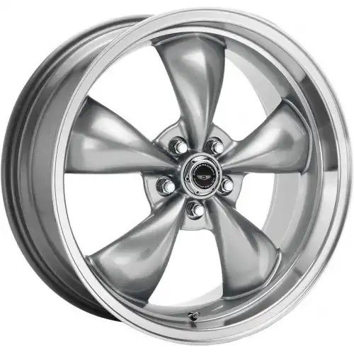 American racing AR105 TORQ THRUST M ANTHRACITE W/ MACHINED LIP 5x114.3 18R 10 72.56 24