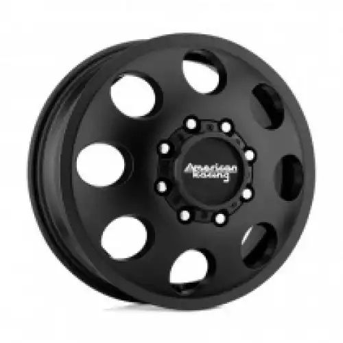 American racing AR204 BAJA DUALLY SATIN BLACK - FRONT 8x165.1 17R 6 121.5 111