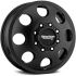 American racing AR204 BAJA DUALLY SATIN BLACK - FRONT 8x200 17R 6.5 142 111