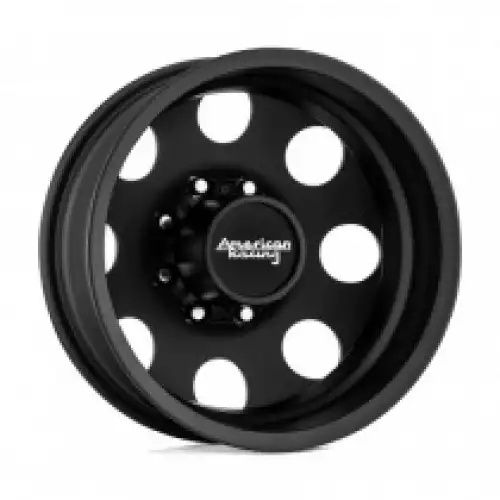 American racing AR204 BAJA DUALLY SATIN BLACK - REAR 8x210 17R 6.5 154.3 -140