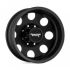 American racing AR204 BAJA DUALLY SATIN BLACK - REAR 8x210 17R 6.5 154.3 -140