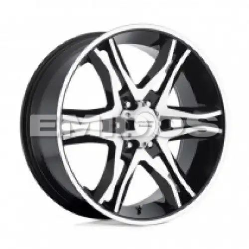 American racing AR893 MAINLINE GLOSS BLACK MACHINED 6x135 20R 8.5 87.1 35