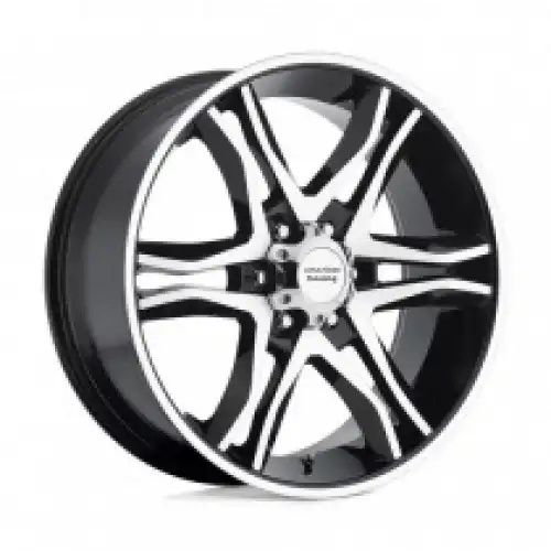 American racing AR893 MAINLINE GLOSS BLACK MACHINED 6x139.7 20R 8.5 106.1 35