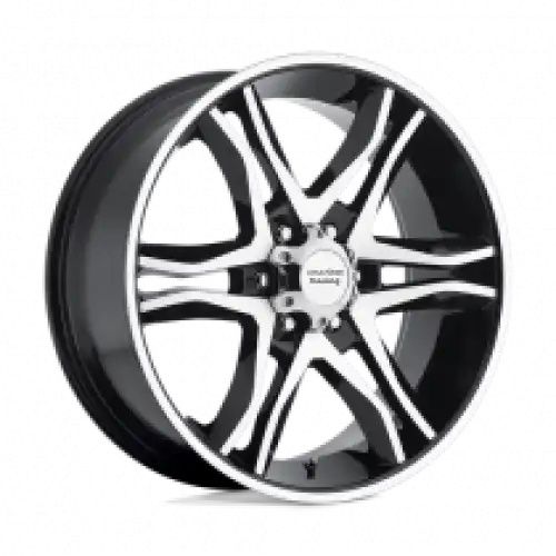 American racing AR893 MAINLINE GLOSS BLACK MACHINED 5x127 R 8 78.1 BNK