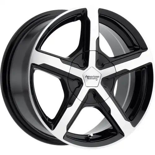 American racing AR921 TRIGGER GLOSS BLACK MACHINED 6x127 18R 8 78.1 38