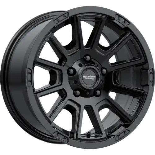 American racing AR933 INTAKE GLOSS BLACK 6x135 20R 9 87.1 18