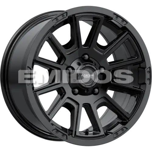 American racing AR933 INTAKE GLOSS BLACK 6x139.7 20R 9 106.1 18