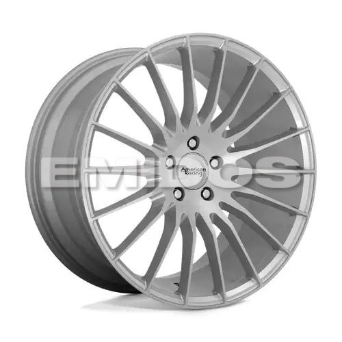 American racing AR934 FASTLANE BRUSHED SILVER 5x120 20R 8.5 74.1 35