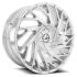 Azara AZA-505 Chrome 6x135/139.7 28R 9.5 87.1 20