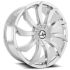 Azara AZA-507 Chrome 5x114.3/120 22R 8.5 74.1 38