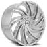 Azara AZA-514 Nano Chrome 5x112/114.3 22R 8.5 74.1 38