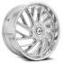 Azara AZA-516 Chrome 6x135/139.7 24R 9 87.1 25