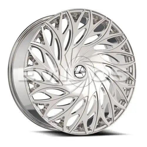 Azara AZA-525 Chrome 6x135/139.7 28R 9.5 87.1 22
