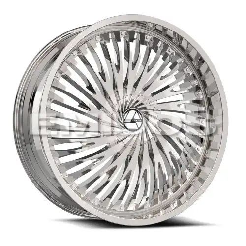 Azara AZA-526 Chrome 6x135/139.7 28R 9.5 87.1 22