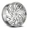 Azara AZA-537 Nano Chrome 5x100/114.3 18R 8 74.1 35