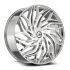 Azara AZA-537 Nano Chrome 6x135/139.7 26R 9.5 87.1 22