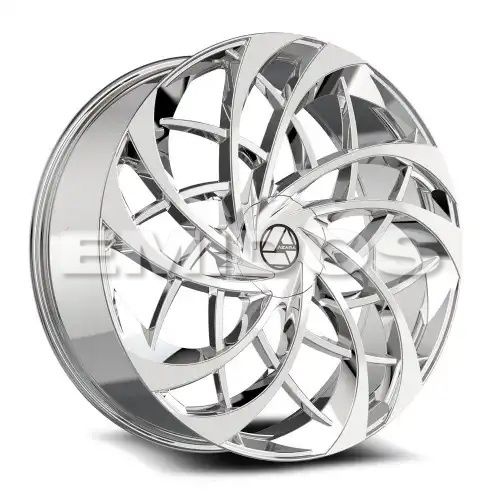 Azara AZA-540 Nano Chrome 5x100/114.3 18R 8 74.1 35