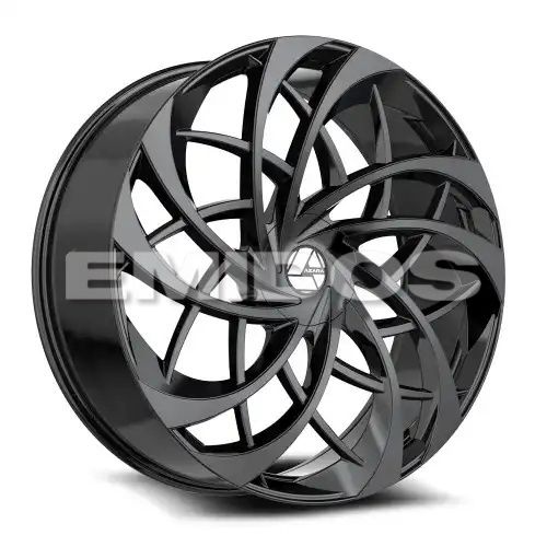 Azara AZA-540 Gloss Black 5x115/120 24R 9 78.1 32