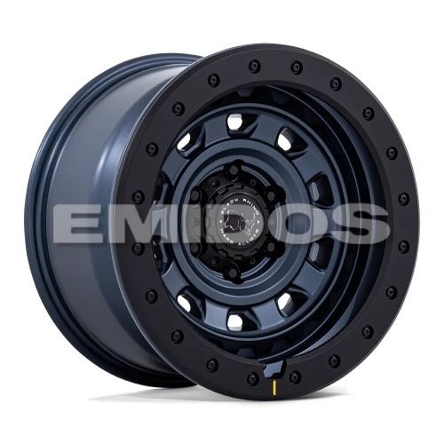 Black Rhino BR023 XPLORER METALLIC BLUE W/ BLACK ROCK GUARD 6x139.7 17R 9 106.1 12