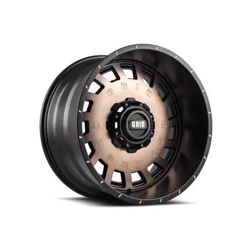 GRID Off-road GD03 MATTE BLACK WITH MACHINED FACE DDT 5x127 R 9 78.1 15