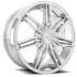 Cavallo CLV-19 Chrome 6x135/139.7 20R 8.5 108 25
