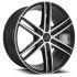 Cavallo CLV-20 Gloss Black & Machined 6x135/139.7 20R 8.5 108 25
