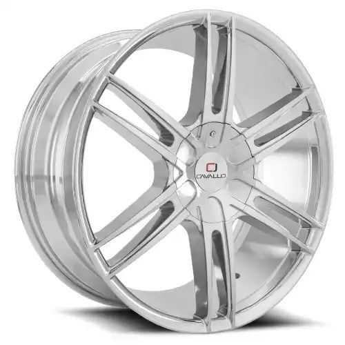 Cavallo CLV-20 Chrome 5x112/114.3 22R 8.5 74.1 38