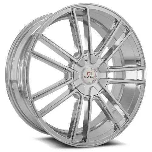 Cavallo CLV-21 Chrome 5x115/139.7 22R 9.5 78.1 15