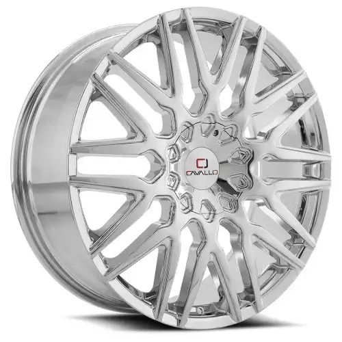 Cavallo CLV-24 Nano Chrome 5x115/120 22R 9.5 74.1 15