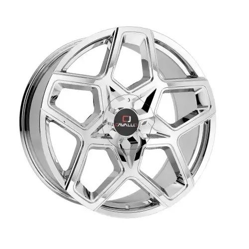 Cavallo CLV-25 Nano Chrome 5x112/114.3 22R 8.5 74.1 38