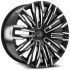 Cavallo CLV-28 Gloss Black & Machined 6x135/139.7 20R 8.5 108.1 15