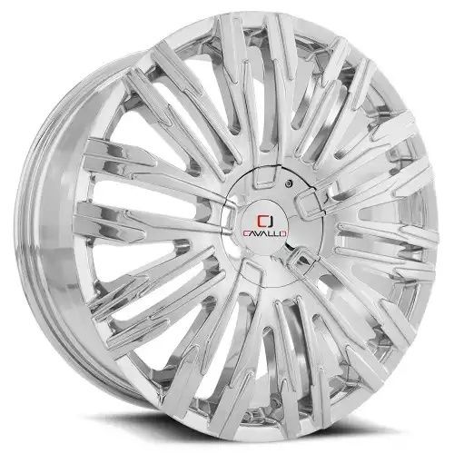 Cavallo CLV-28 Chrome 5x115/139.7 22R 9.5 78.1 15
