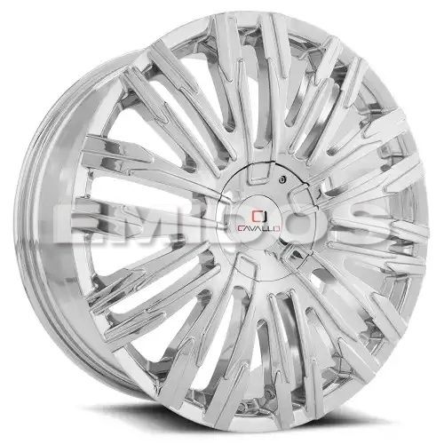 Cavallo CLV-28 Chrome 5x115/139.7 22R 9.5 78.1 15